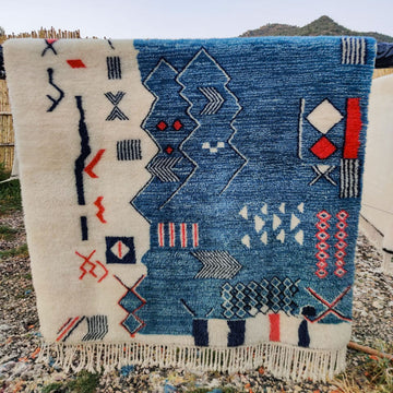 Wool Moroccan rug