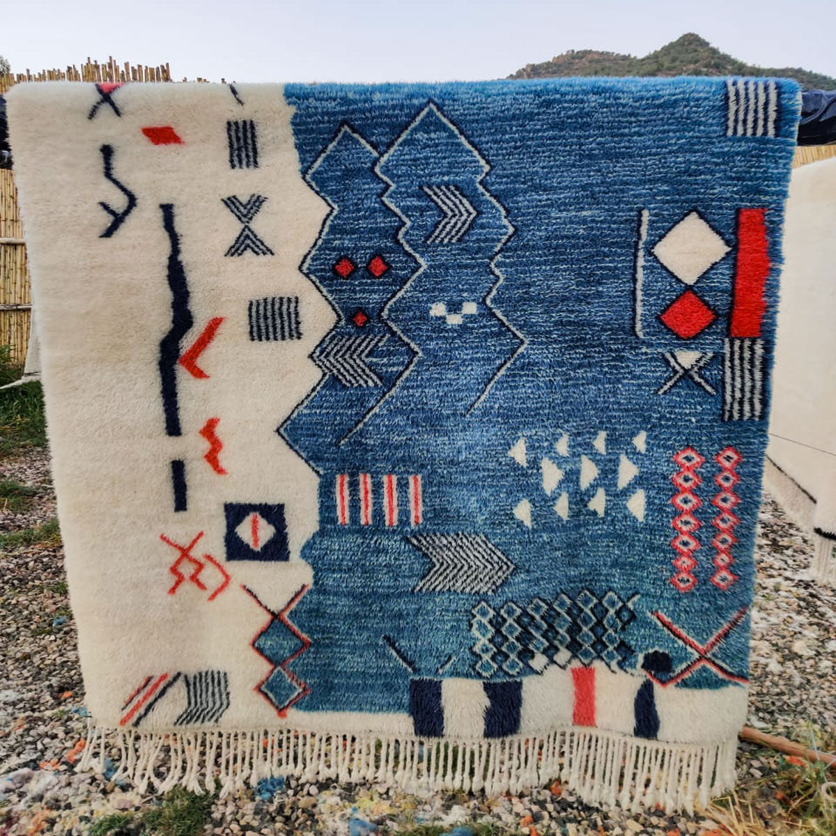 Wool Moroccan rug
